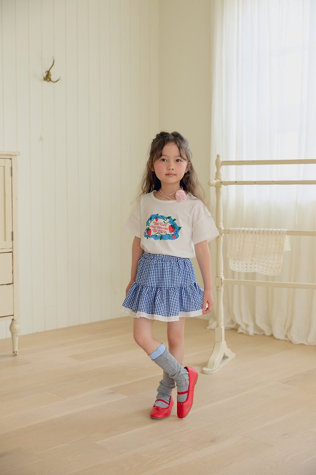 Dalla - Korean Children Fashion - #prettylittlegirls - Strawberry Tee - 3