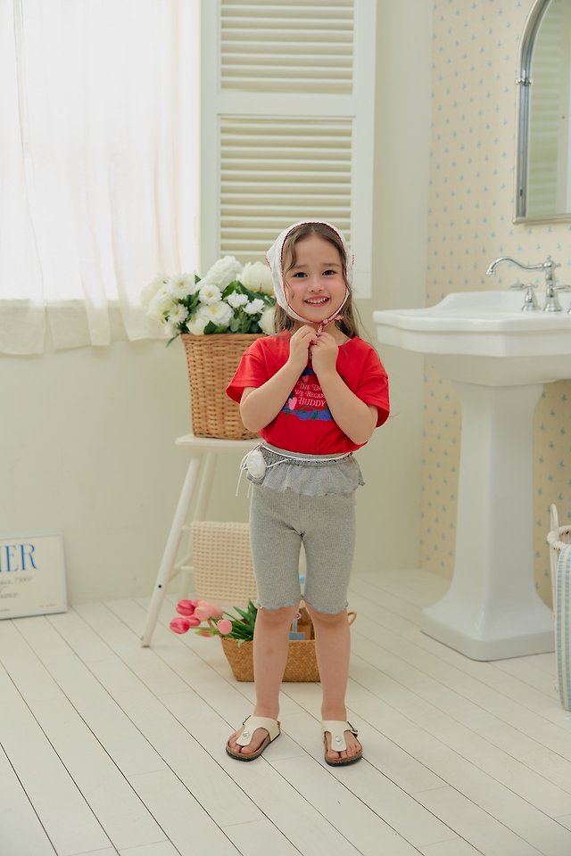 Dalla - Korean Children Fashion - #todddlerfashion - Stretch Ribbed Leggings - 8