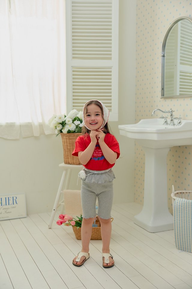 Dalla - Korean Children Fashion - #toddlerclothing - Stretch Ribbed Leggings - 9