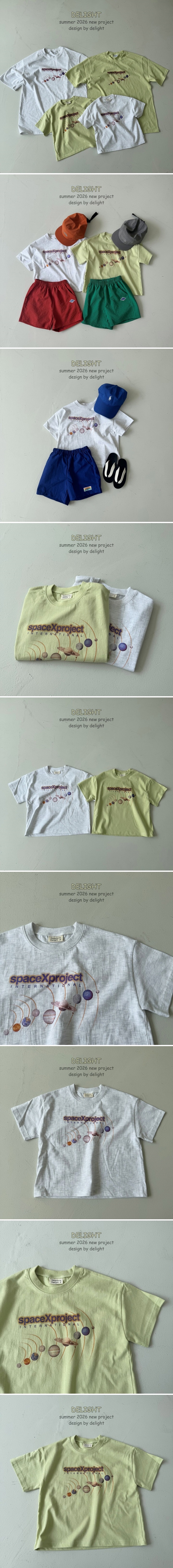 Delight - Korean Women Fashion - #momslook - Digital Space Tee (Adult)
