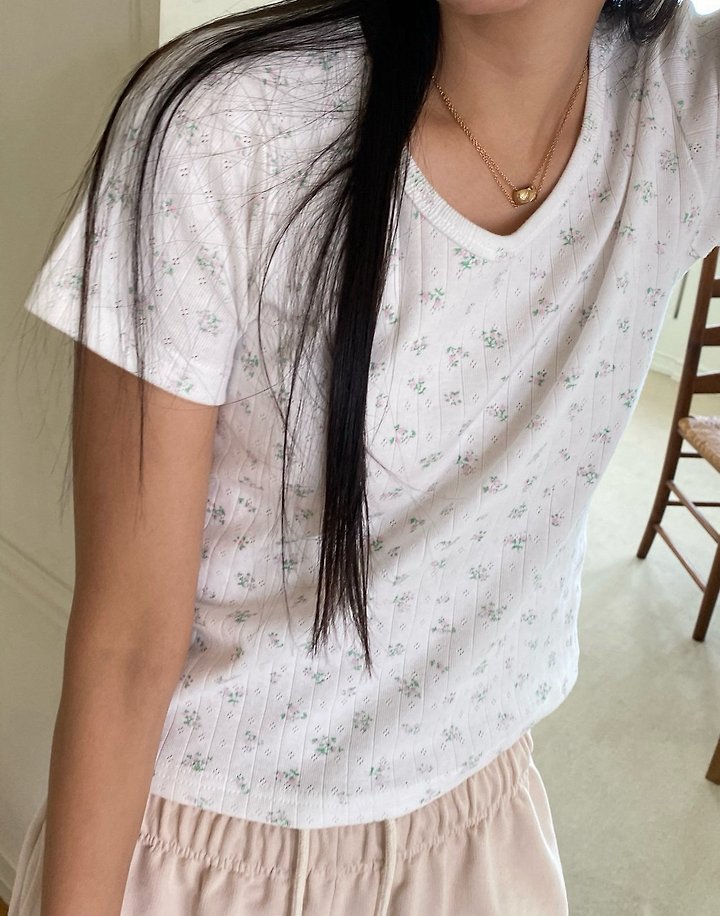 Diana - Korean Women Fashion - #momslook - Molly Tee - 8
