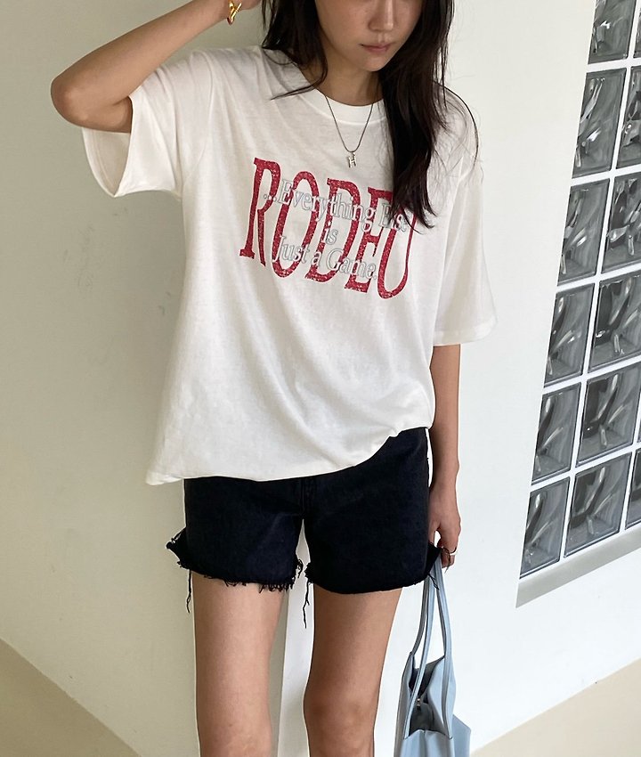 Diana - Korean Women Fashion - #momslook - Rodeo Tee - 10