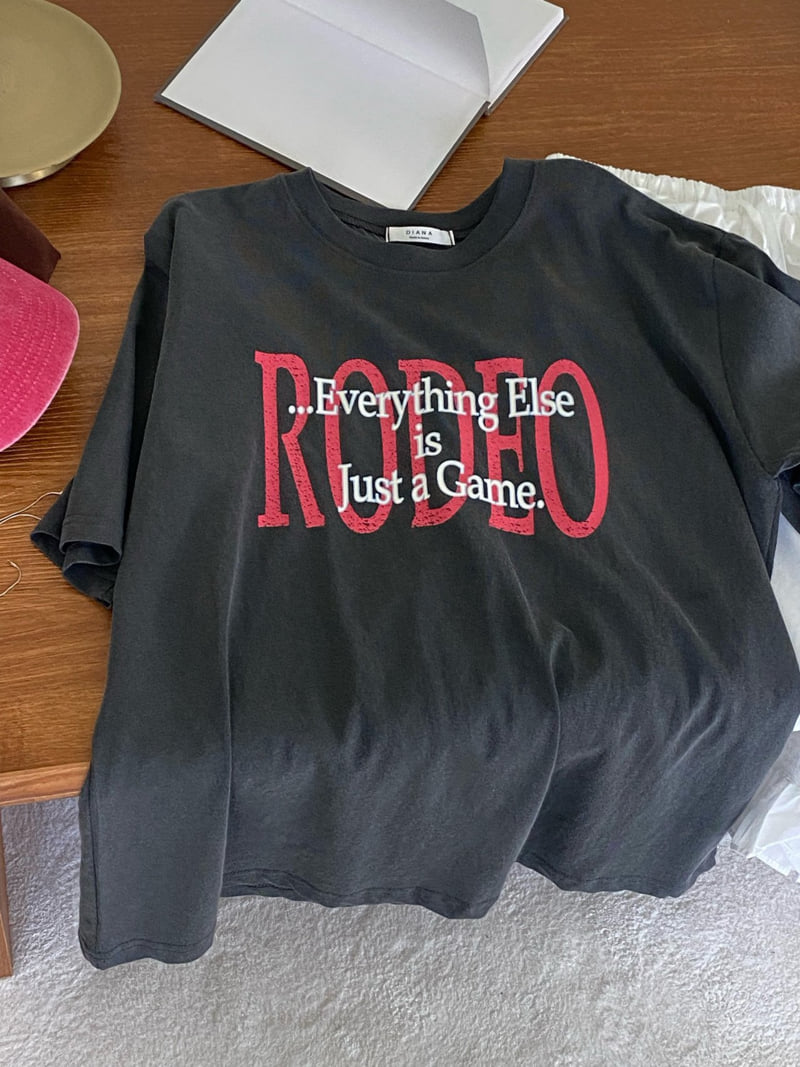 Diana - Korean Women Fashion - #momslook - Rodeo Tee - 12