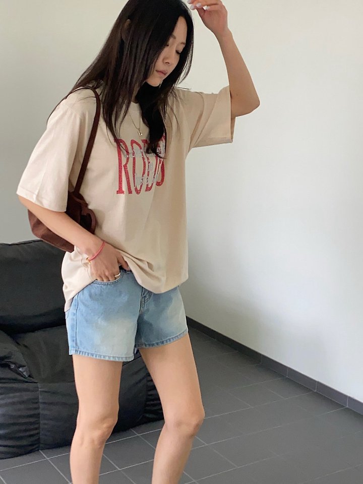 Diana - Korean Women Fashion - #momslook - Rodeo Tee - 2