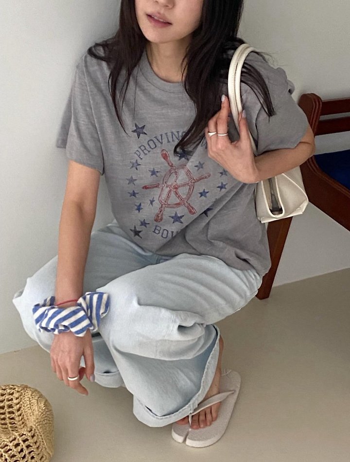 Diana - Korean Women Fashion - #momslook - Bound Tee - 5