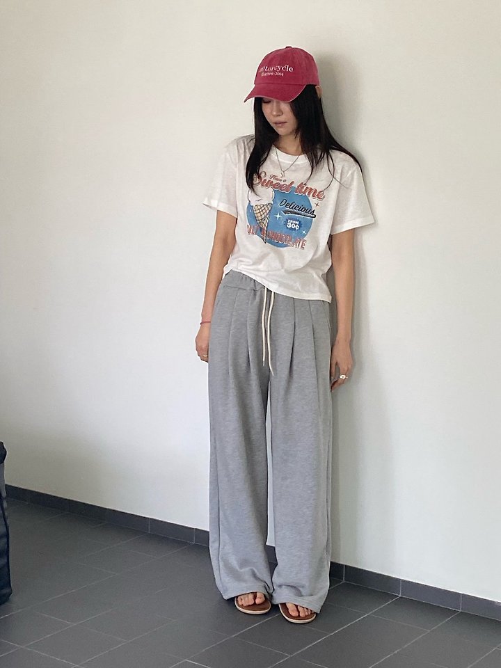 Diana - Korean Women Fashion - #momslook - Ice Cream Tee - 6