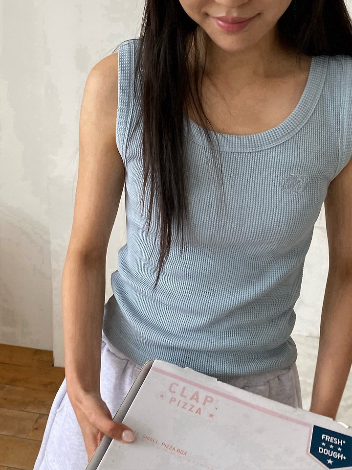 Diana - Korean Women Fashion - #momslook - Cropped Sleeveless Tee - 5