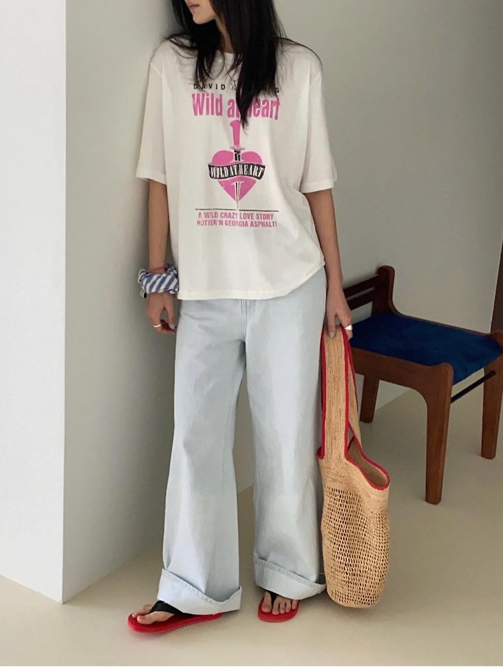 Diana - Korean Women Fashion - #momslook - Wild Tee - 11