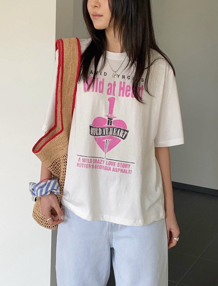 Diana - Korean Women Fashion - #momslook - Wild Tee - 5