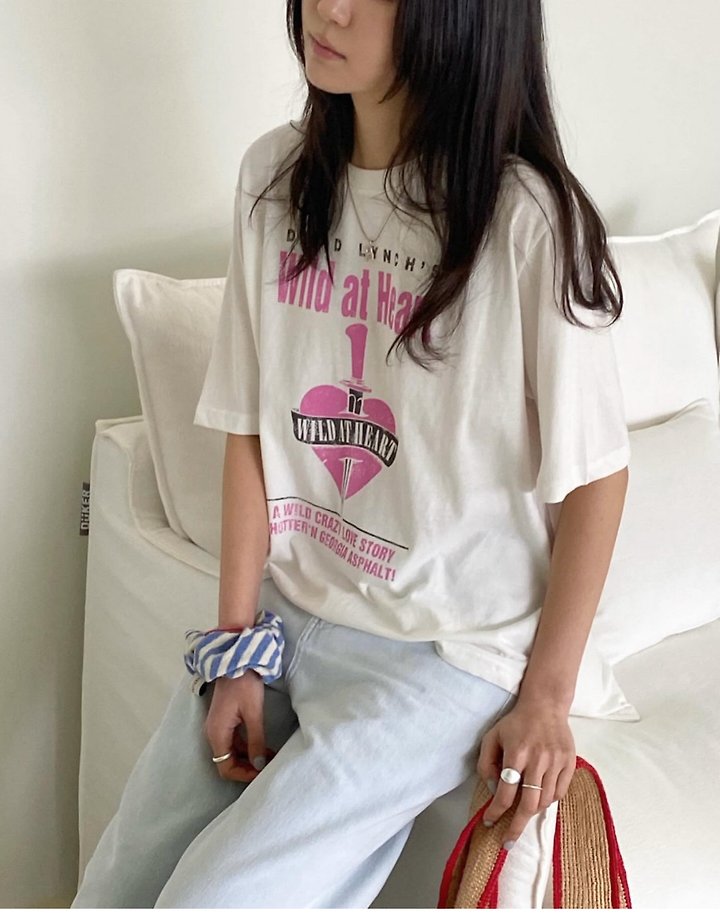 Diana - Korean Women Fashion - #momslook - Wild Tee - 7
