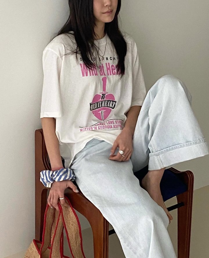 Diana - Korean Women Fashion - #momslook - Wild Tee - 9