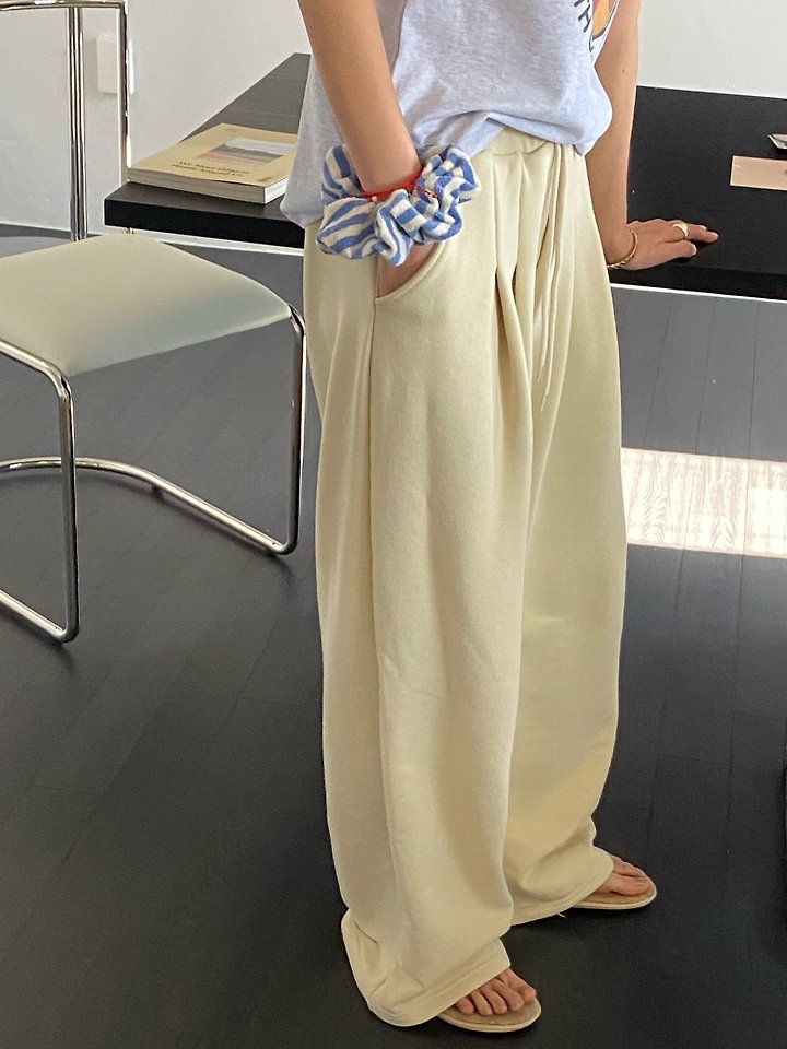 Diana - Korean Women Fashion - #momslook - Pintuck Pants - 2