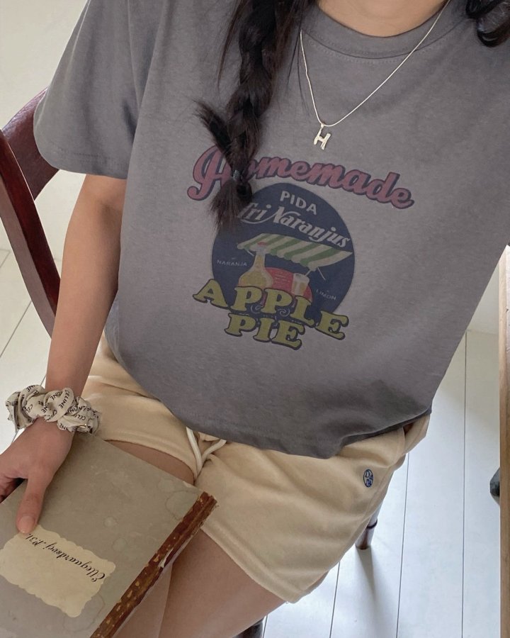 Diana - Korean Women Fashion - #momslook - Homemade Tee - 8
