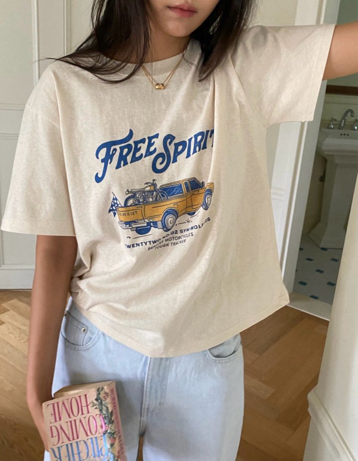 Diana - Korean Women Fashion - #momslook - Tracker Tee