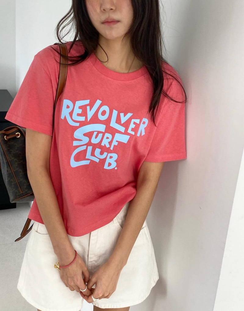 Diana - Korean Women Fashion - #pursuepretty - Surf Tee - 12