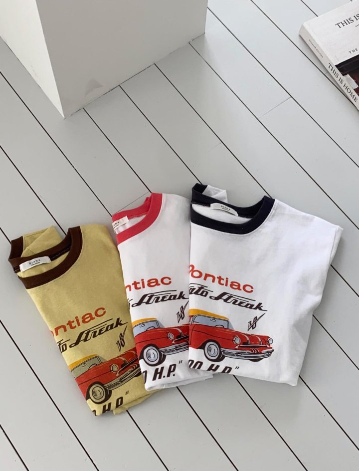 Diana - Korean Women Fashion - #romanticstyle - Ponti Tee - 10