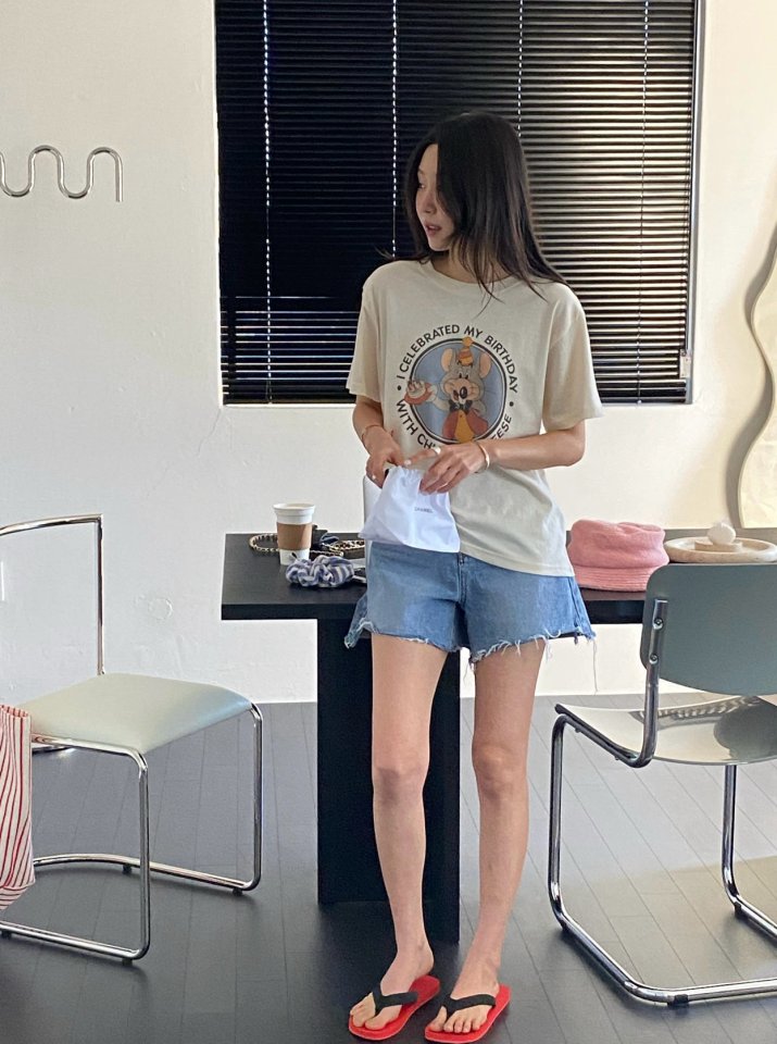 Diana - Korean Women Fashion - #romanticstyle - Verse Tee - 9