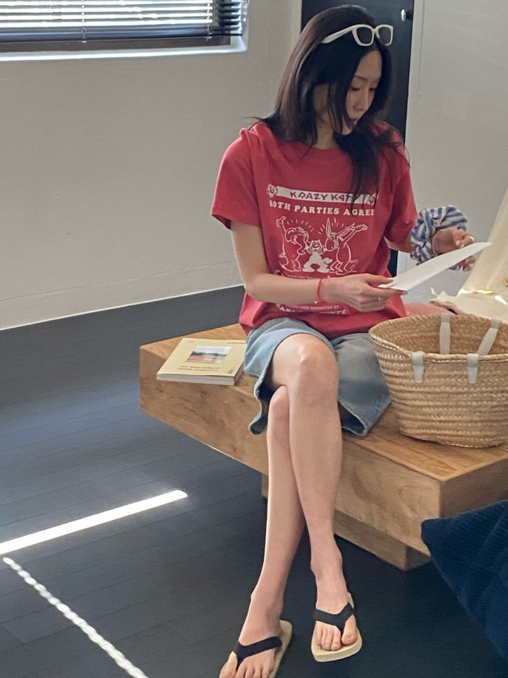 Diana - Korean Women Fashion - #romanticstyle - KitKat Tee - 8