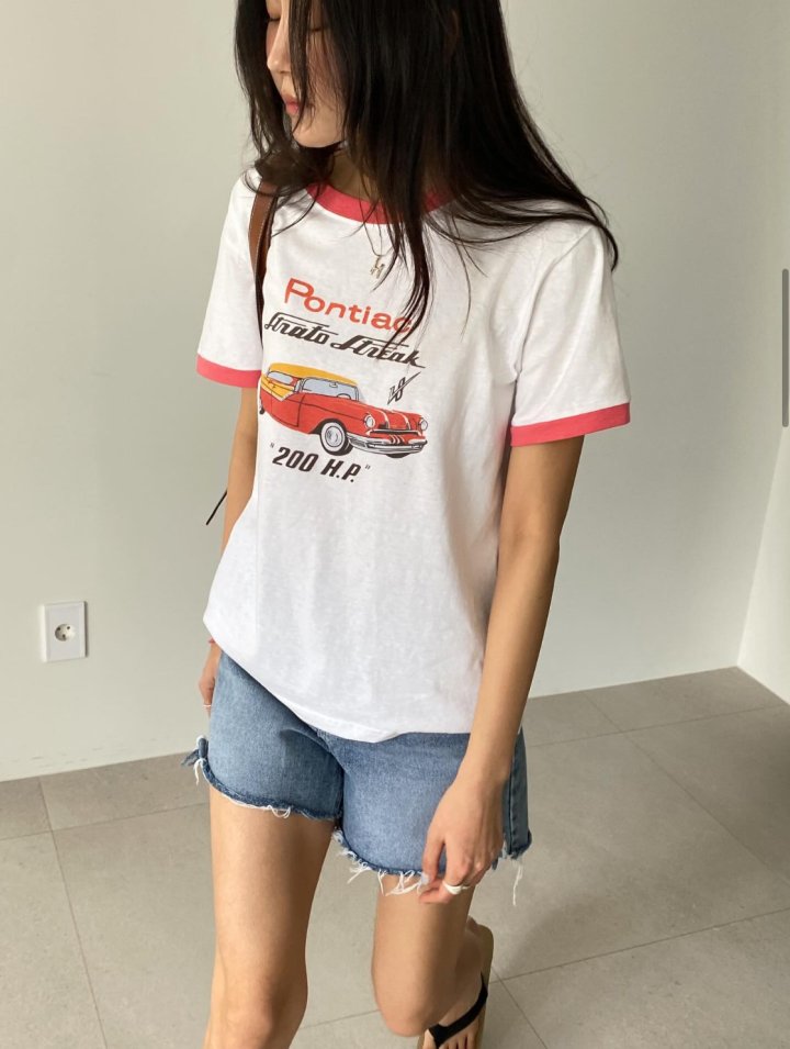 Diana - Korean Women Fashion - #shopsmall - Ponti Tee - 11