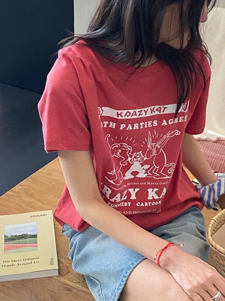 Diana - Korean Women Fashion - #shopsmall - KitKat Tee - 9
