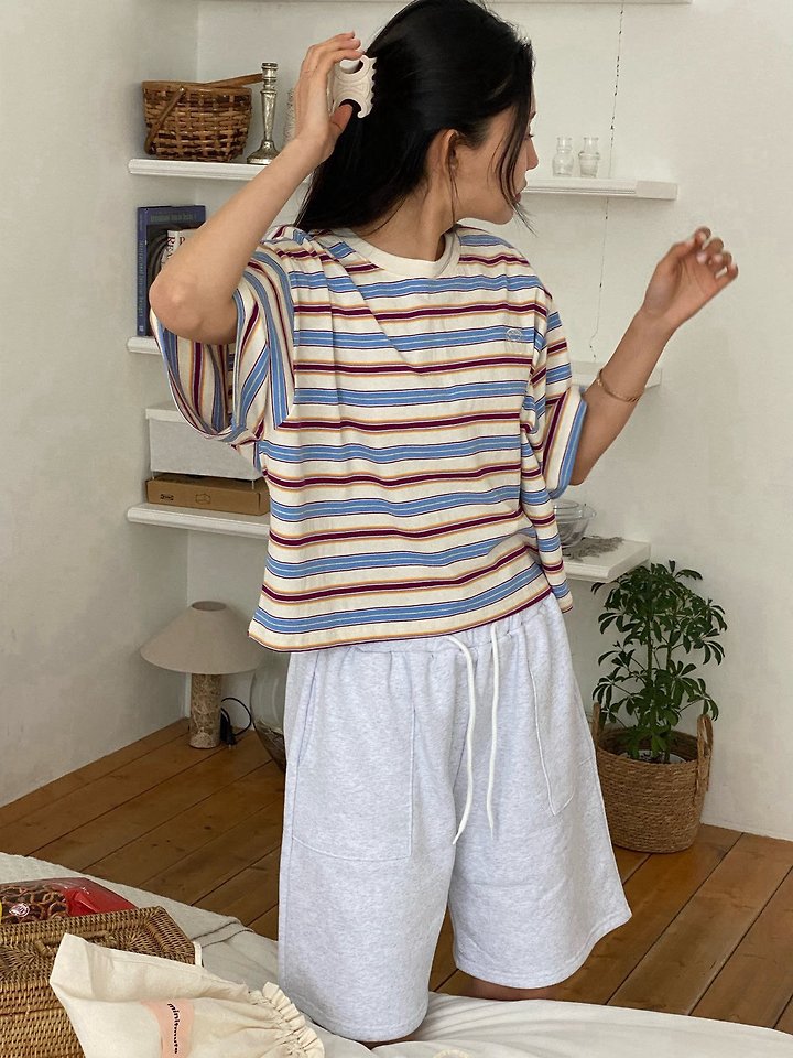 Diana - Korean Women Fashion - #thelittlethings - Sailing Stripe Tee - 7