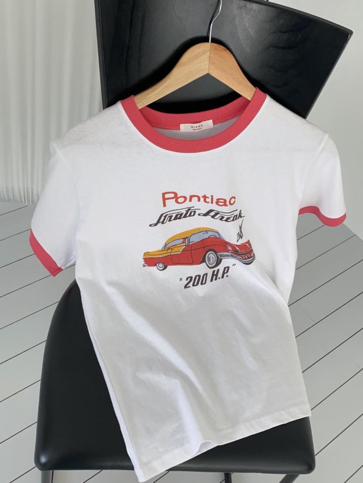 Diana - Korean Women Fashion - #vintageinspired - Ponti Tee - 6