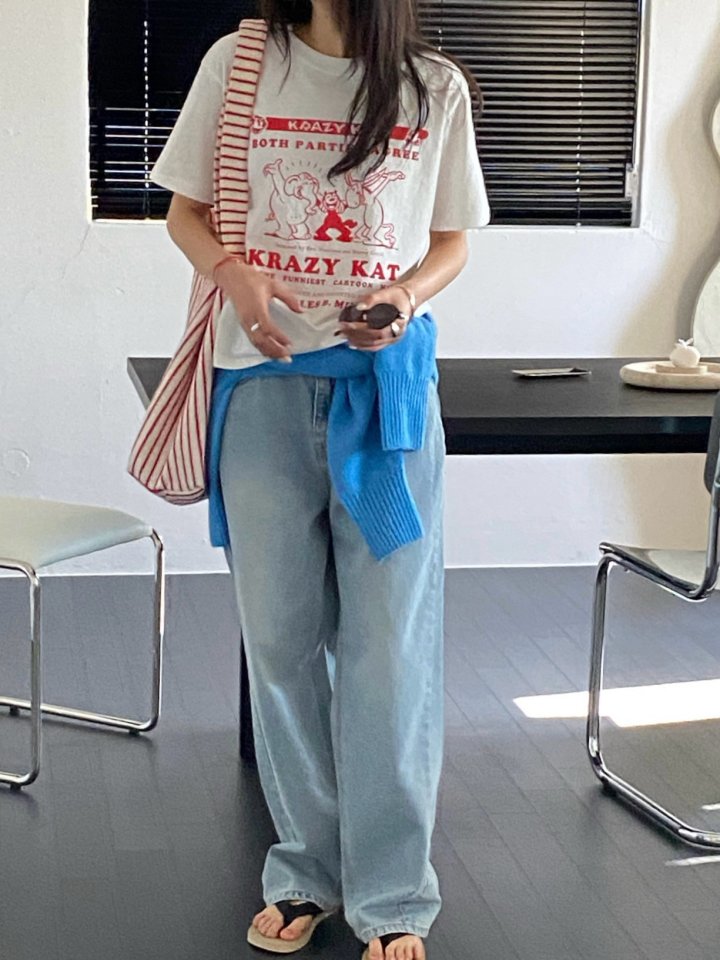 Diana - Korean Women Fashion - #womensfashion - KitKat Tee - 4