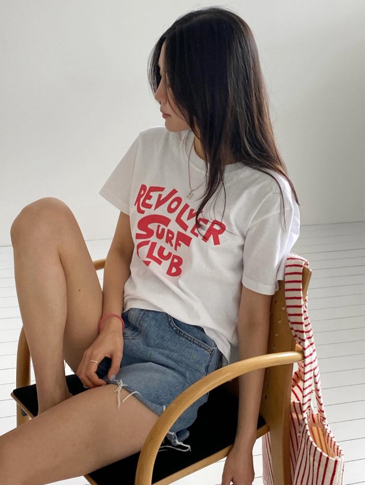 Diana - Korean Women Fashion - #vintagekidsstyle - Surf Tee - 11