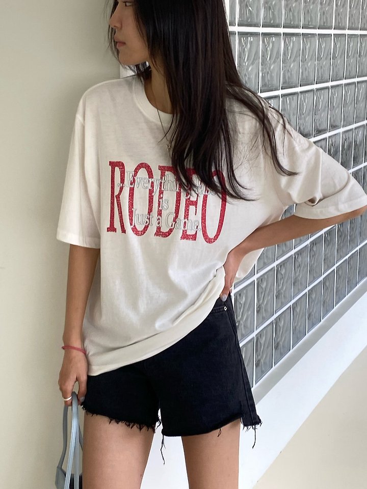 Diana - Korean Women Fashion - #womensfashion - Rodeo Tee - 11