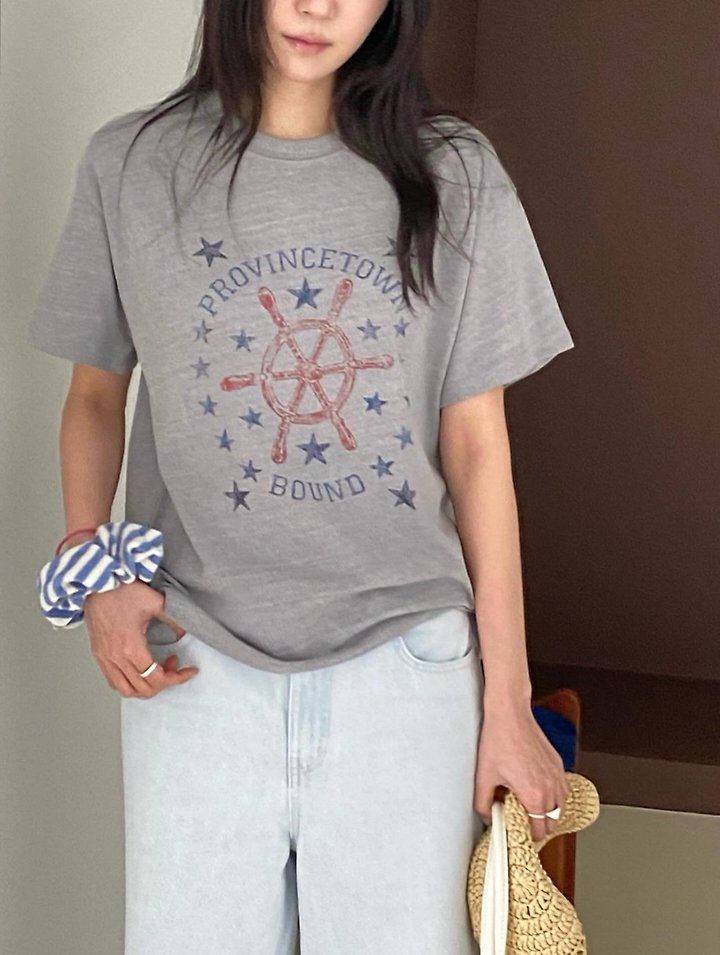 Diana - Korean Women Fashion - #womensfashion - Bound Tee - 2