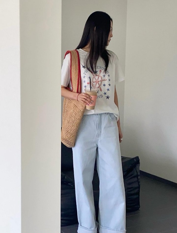 Diana - Korean Women Fashion - #womensfashion - Bound Tee - 8