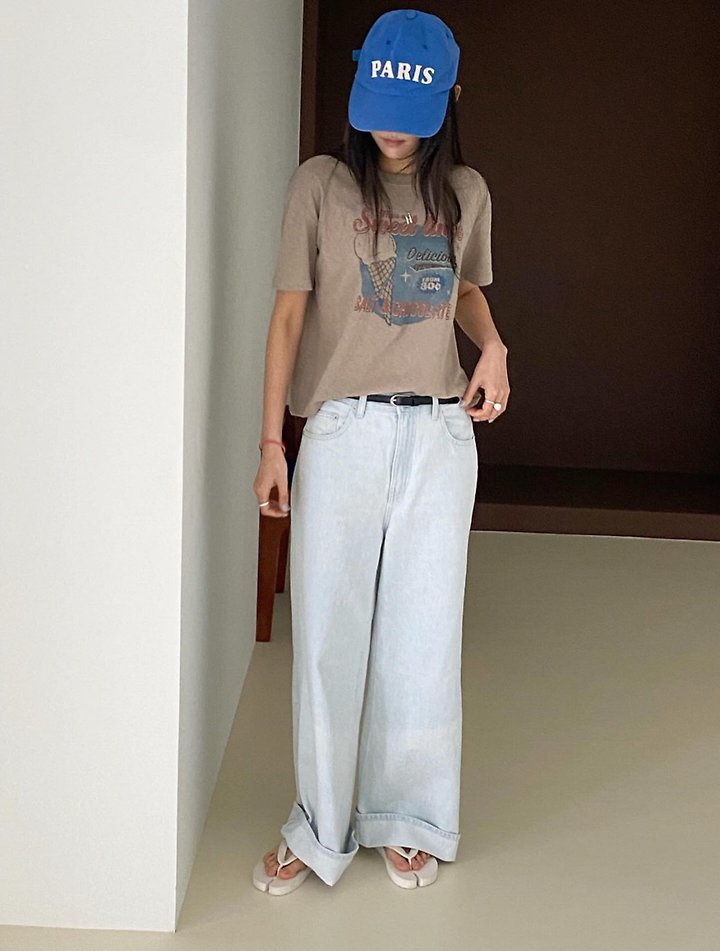 Diana - Korean Women Fashion - #womensfashion - Ice Cream Tee - 9