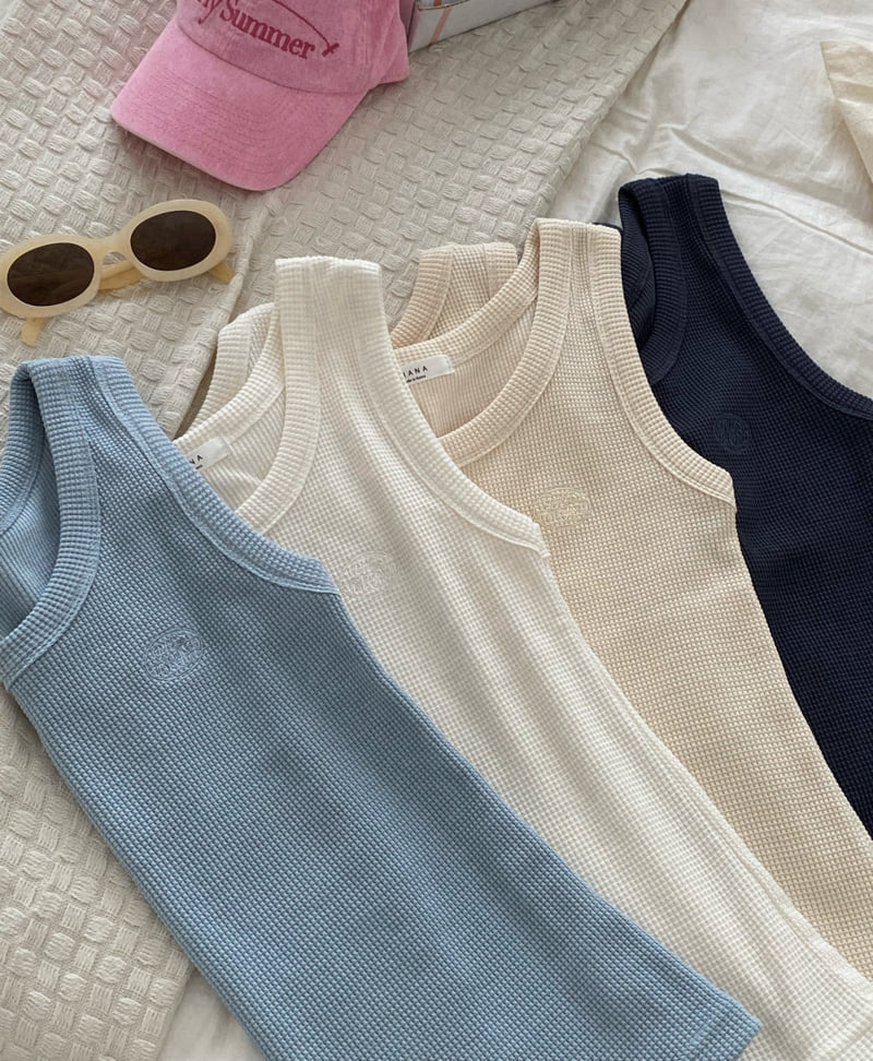 Diana - Korean Women Fashion - #womensfashion - Cropped Sleeveless Tee - 12