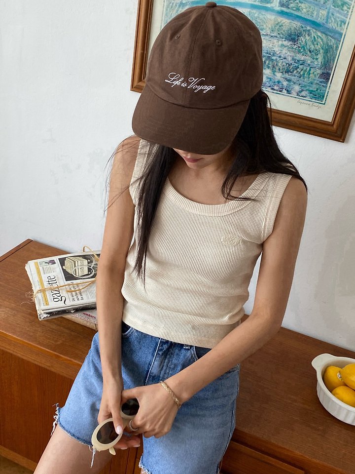 Diana - Korean Women Fashion - #womensfashion - Cropped Sleeveless Tee - 6