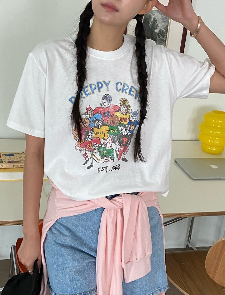 Diana - Korean Women Fashion - #womensfashion - Crew Tee