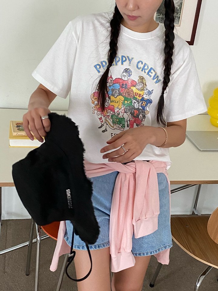 Diana - Korean Women Fashion - #womensfashion - Crew Tee - 7
