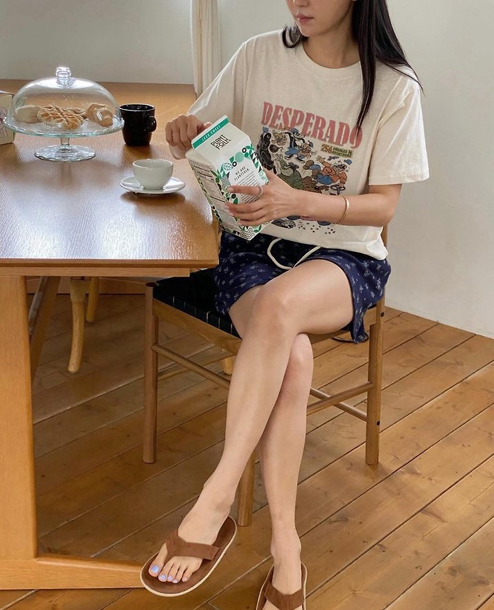 Diana - Korean Women Fashion - #womensfashion - Cartoon Tee - 6