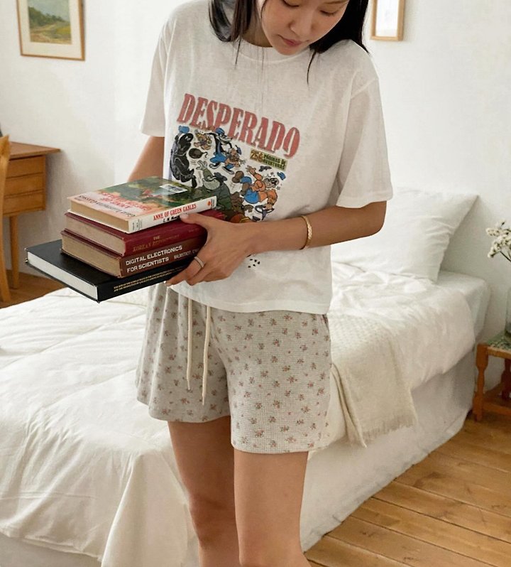 Diana - Korean Women Fashion - #womensfashion - Cartoon Tee - 8