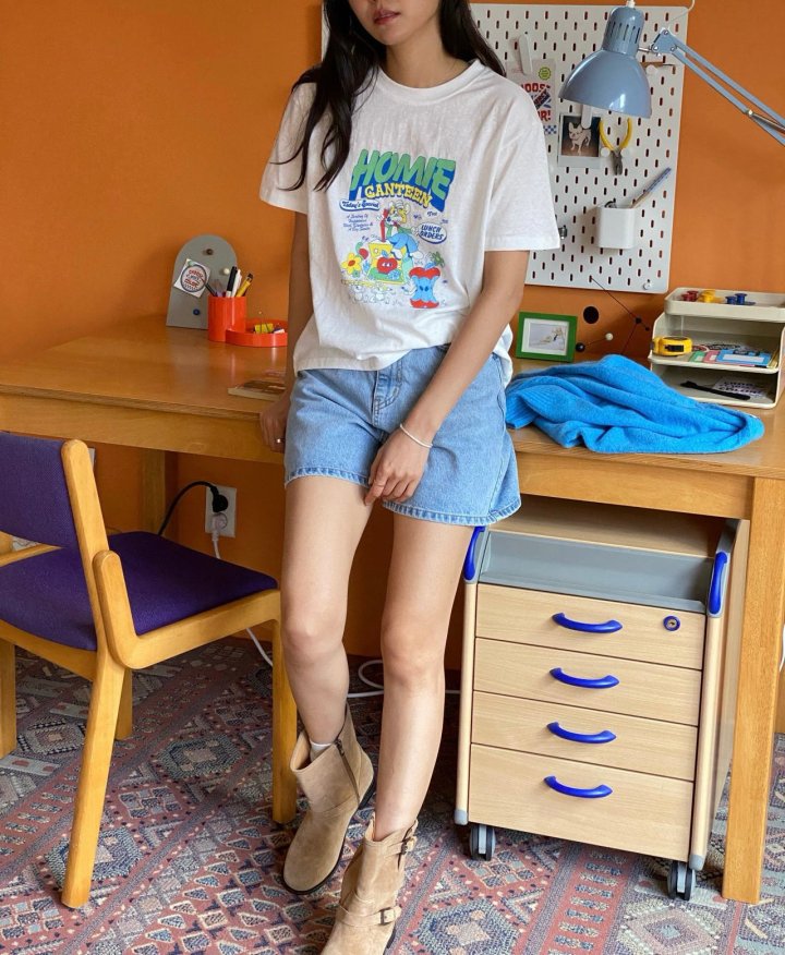 Diana - Korean Women Fashion - #womensfashion - Homie Tee - 7