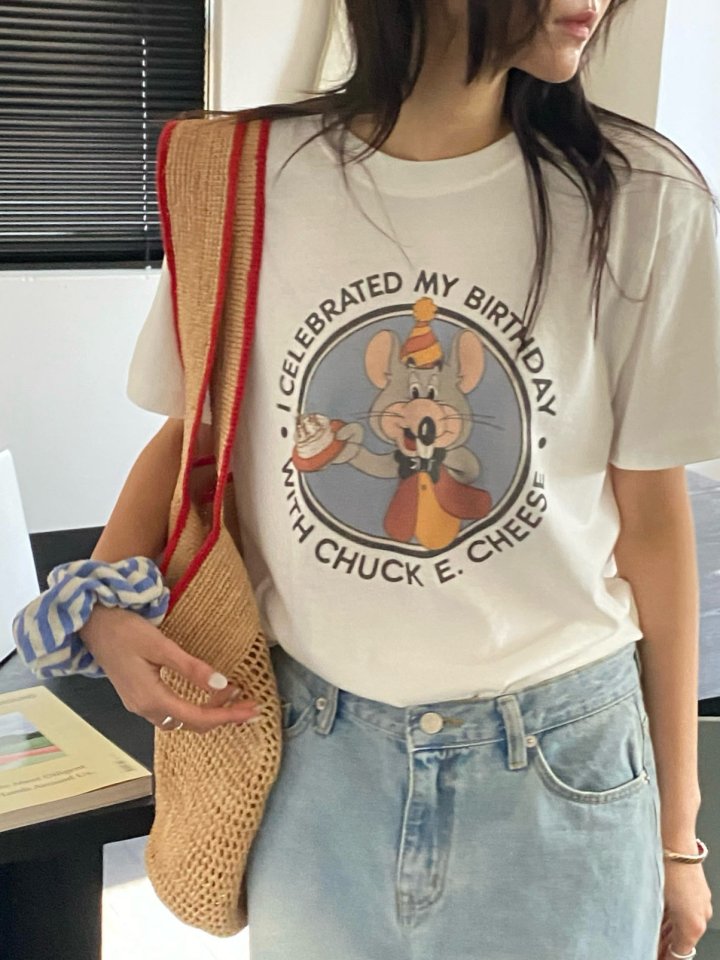 Diana - Korean Women Fashion - #momslook - Verse Tee - 4