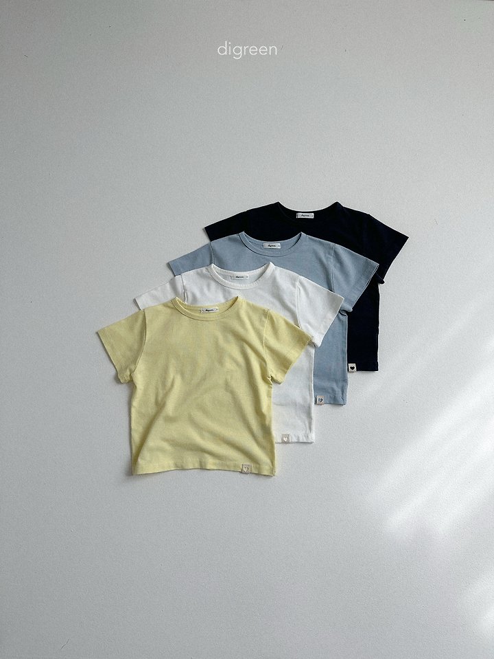 Digreen - Korean Children Fashion - #Kfashion4kids - Layered Short Sleeve Tee