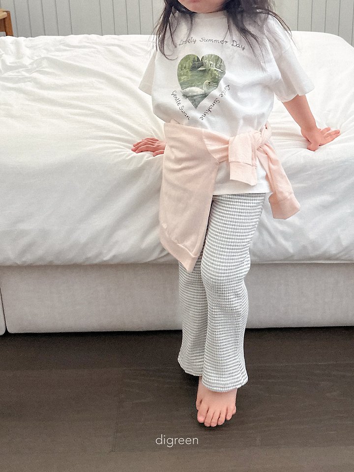 Digreen - Korean Children Fashion - #Kfashion4kids - Pure Swan Tee - 10