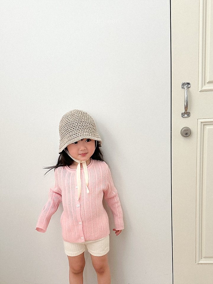 Digreen - Korean Children Fashion - #Kfashion4kids - Wiggly Ribbed Cardigan - 7