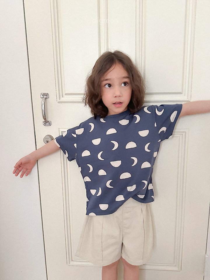 Digreen - Korean Children Fashion - #kidzfashiontrend - Half Moon Tee - 4