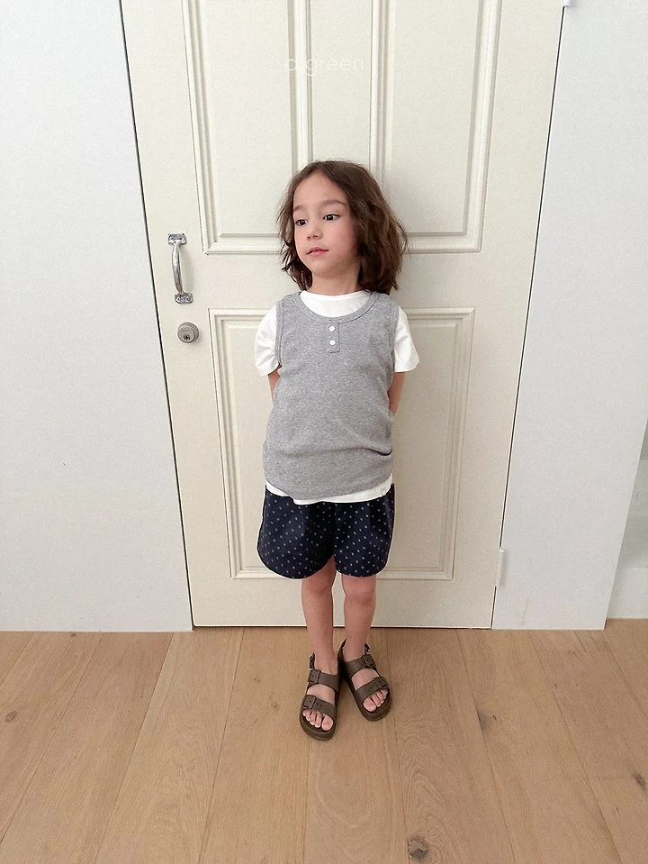 Digreen - Korean Children Fashion - #childofig - Layered Short Sleeve Tee - 9