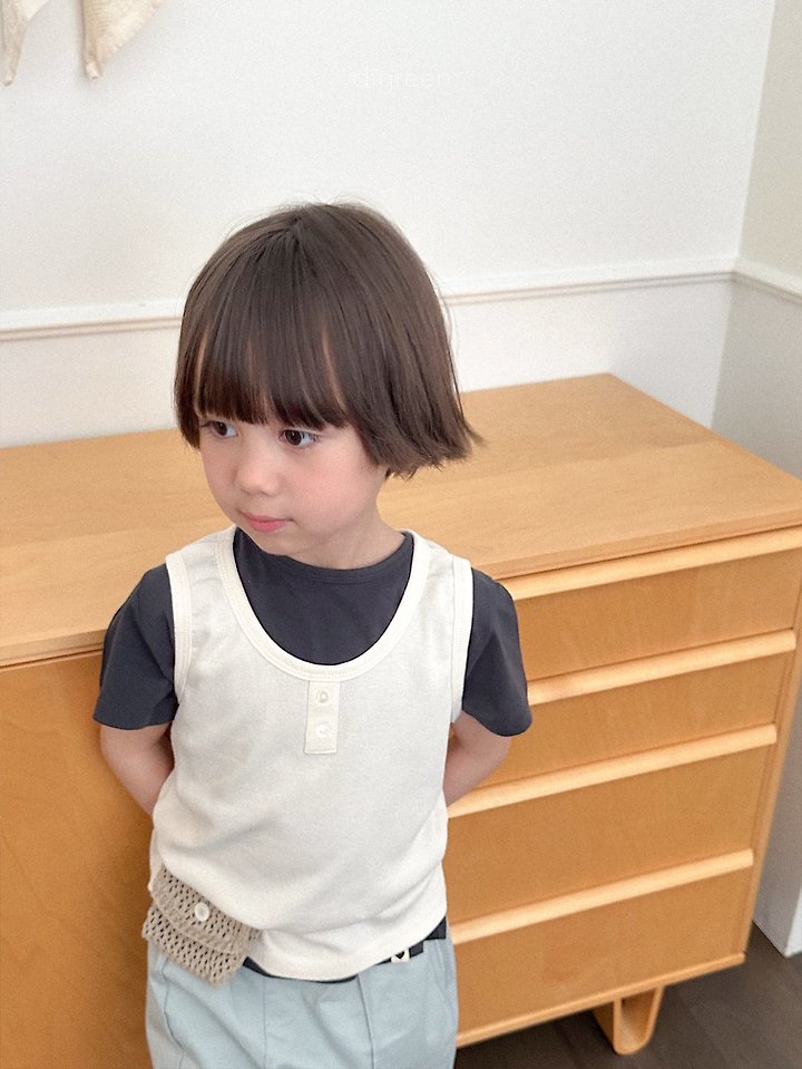 Digreen - Korean Children Fashion - #childofig - Layered Vest - 8