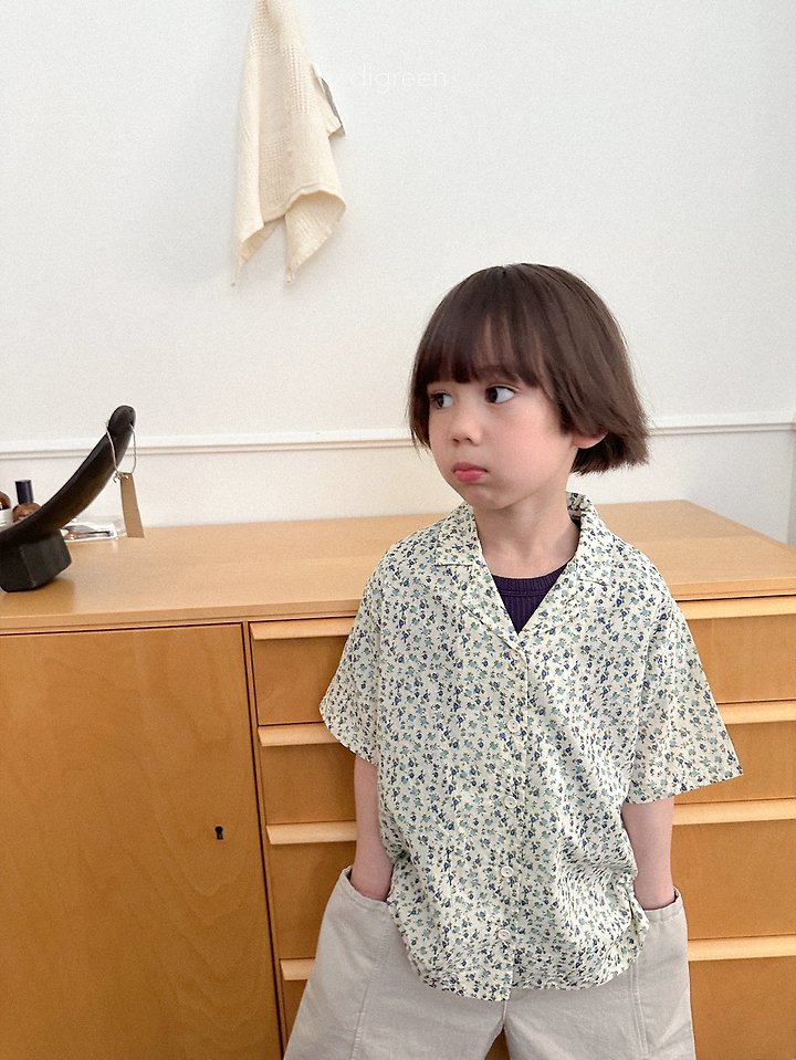 Digreen - Korean Children Fashion - #prettylittlegirls - Flora Shirt - 4