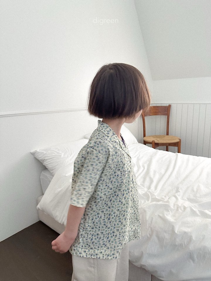 Digreen - Korean Children Fashion - #childofig - Flora Shirt - 5