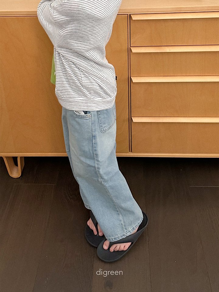 Dart Denim Pants by Digreen for Child - view 4