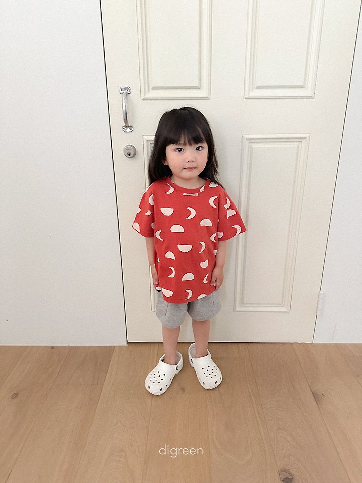 Digreen - Korean Children Fashion - #childofig - Half Moon Tee - 10